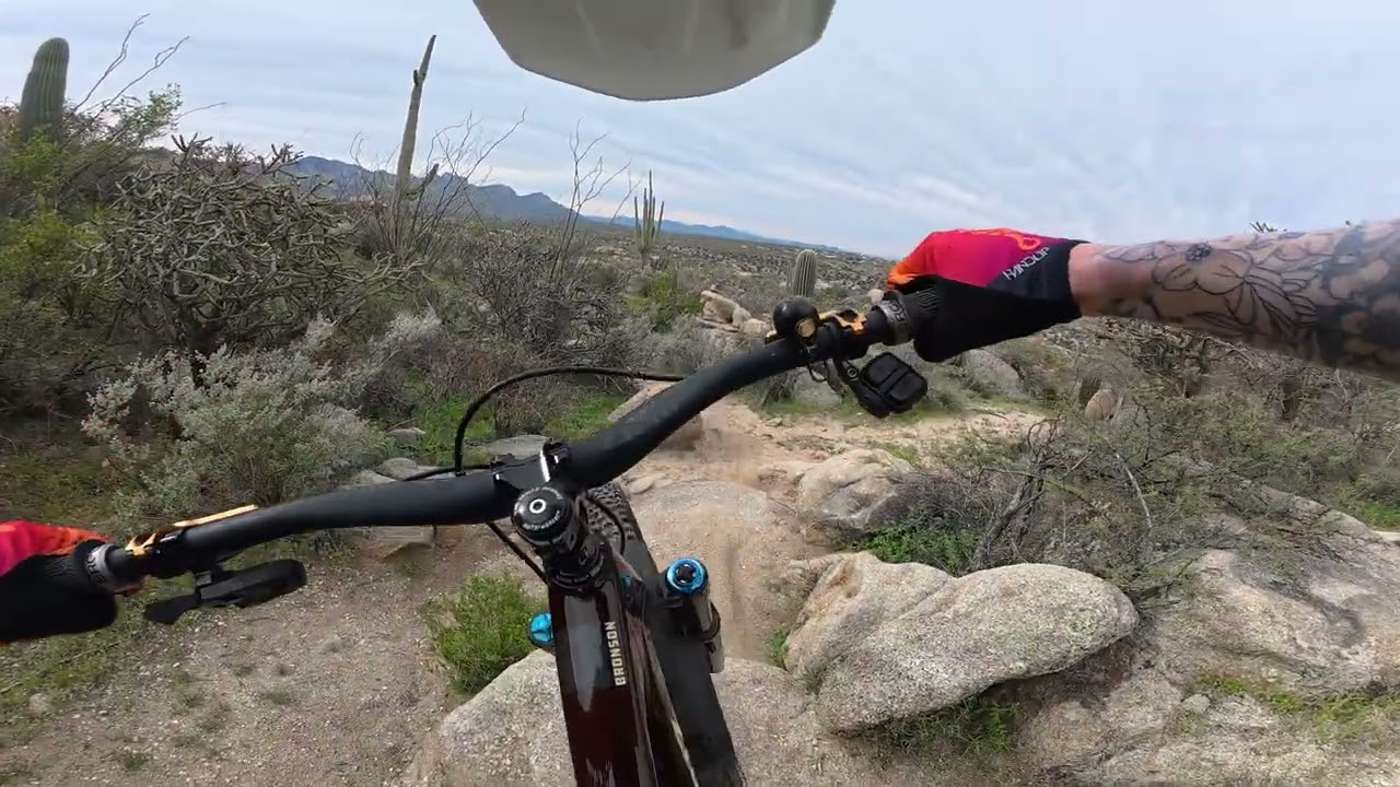 50 years trails. Gem and Cowboy Slickrock mtb