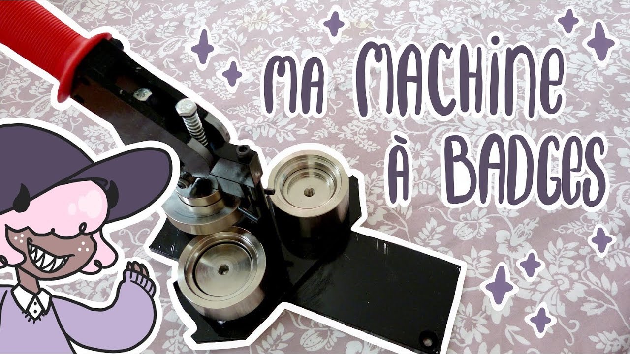 Ma machine à badges