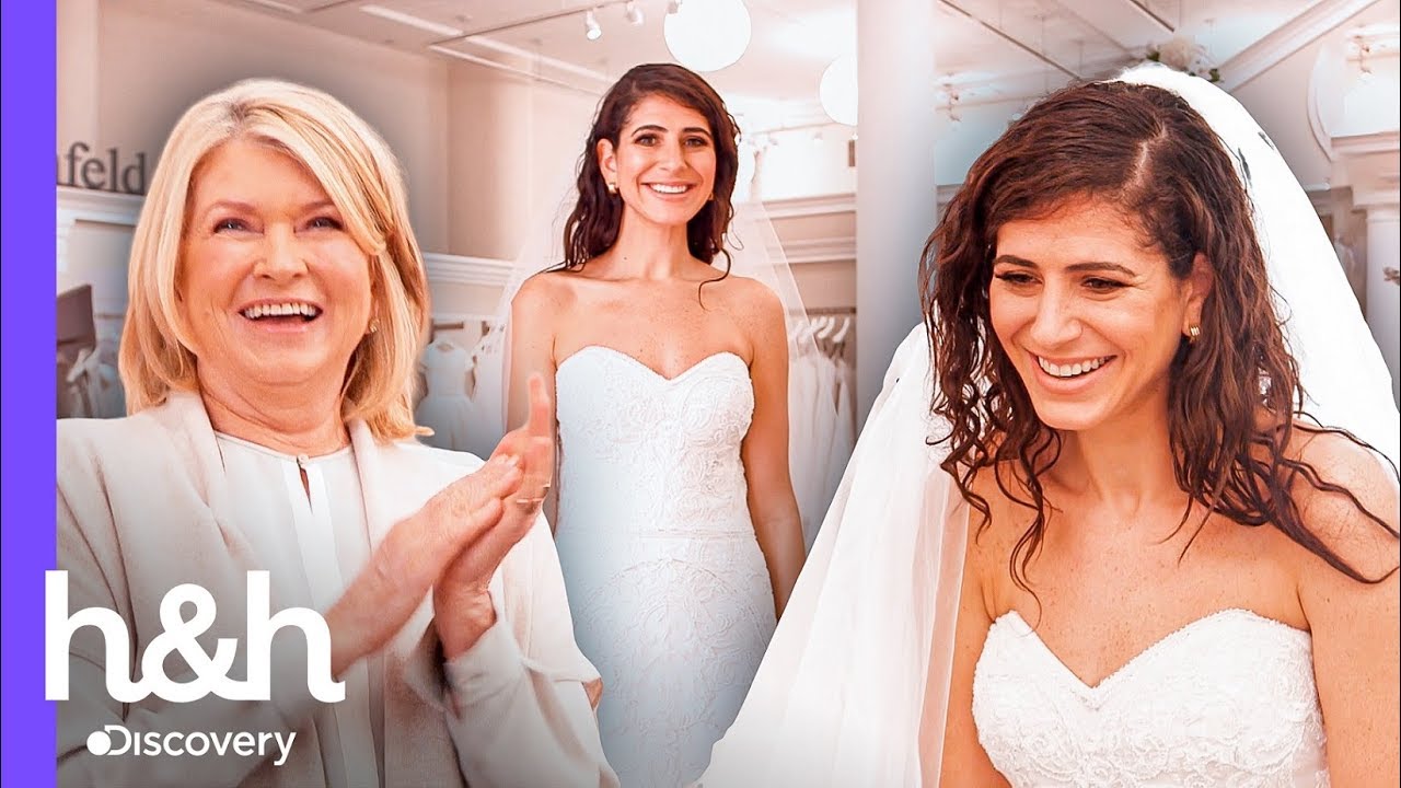 Martha Stewart leva muito a sério a escolha deste vestido | O vestido Ideal | Discovery H&H Brasil