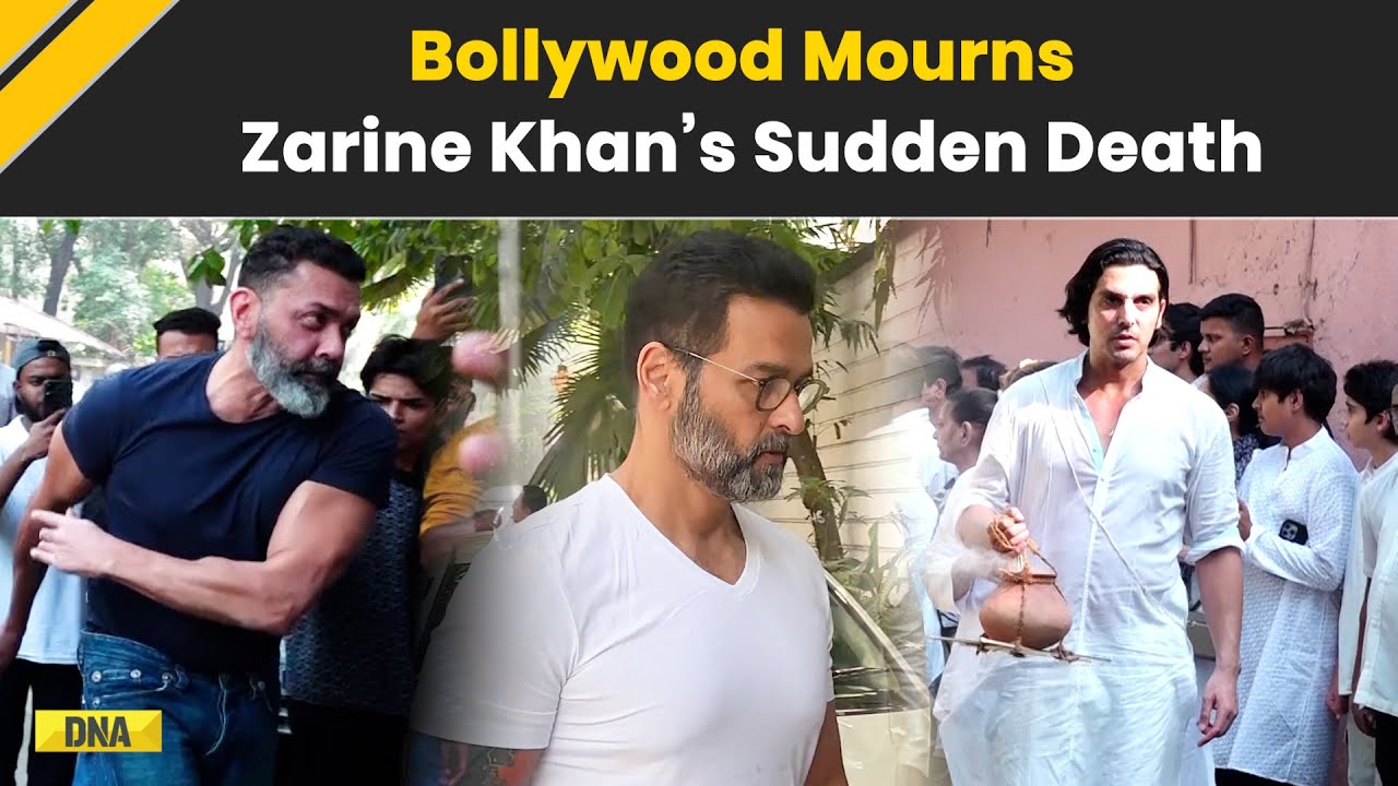 Zarine Khan Death: Bobby Deol To Saba Azad, Bollywood Mourns Zarine Khan Death | Zarine Khan Dead