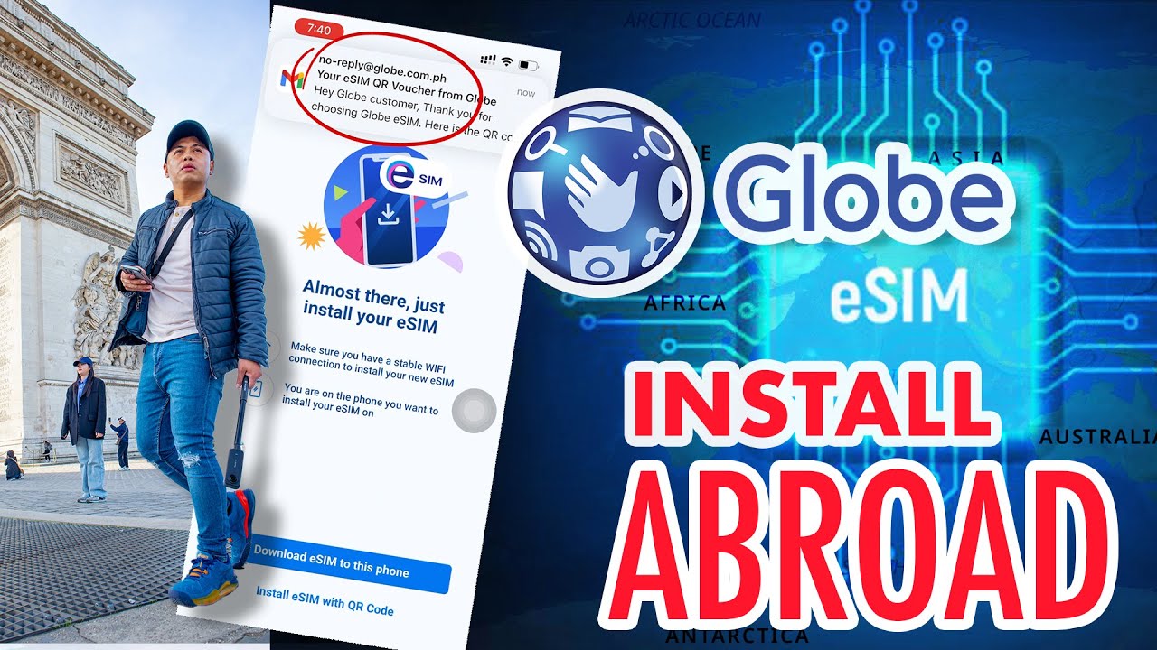 eSim ng Globe pwedeng i-install kahit nasa abroad ka pa | OFW GUIDE