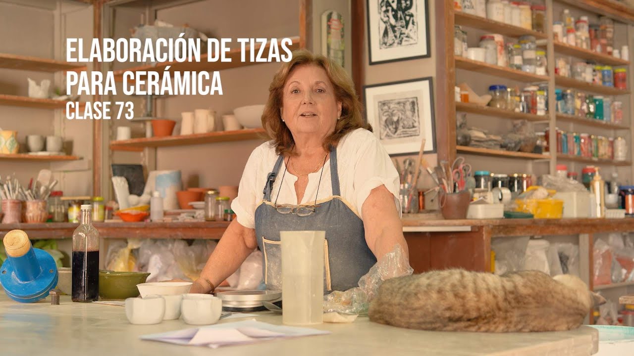 Clase 73 - Elaboración de tizas para cerámica