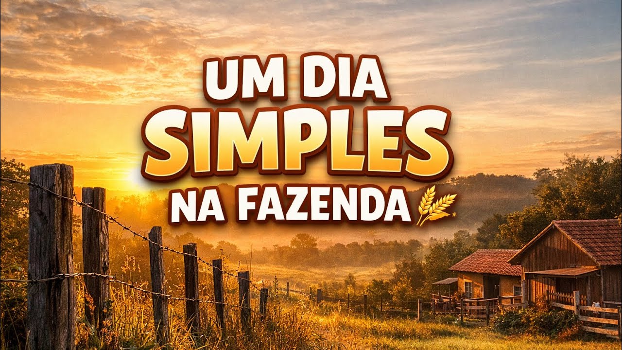 Minha rotina simples na fazenda 🌾