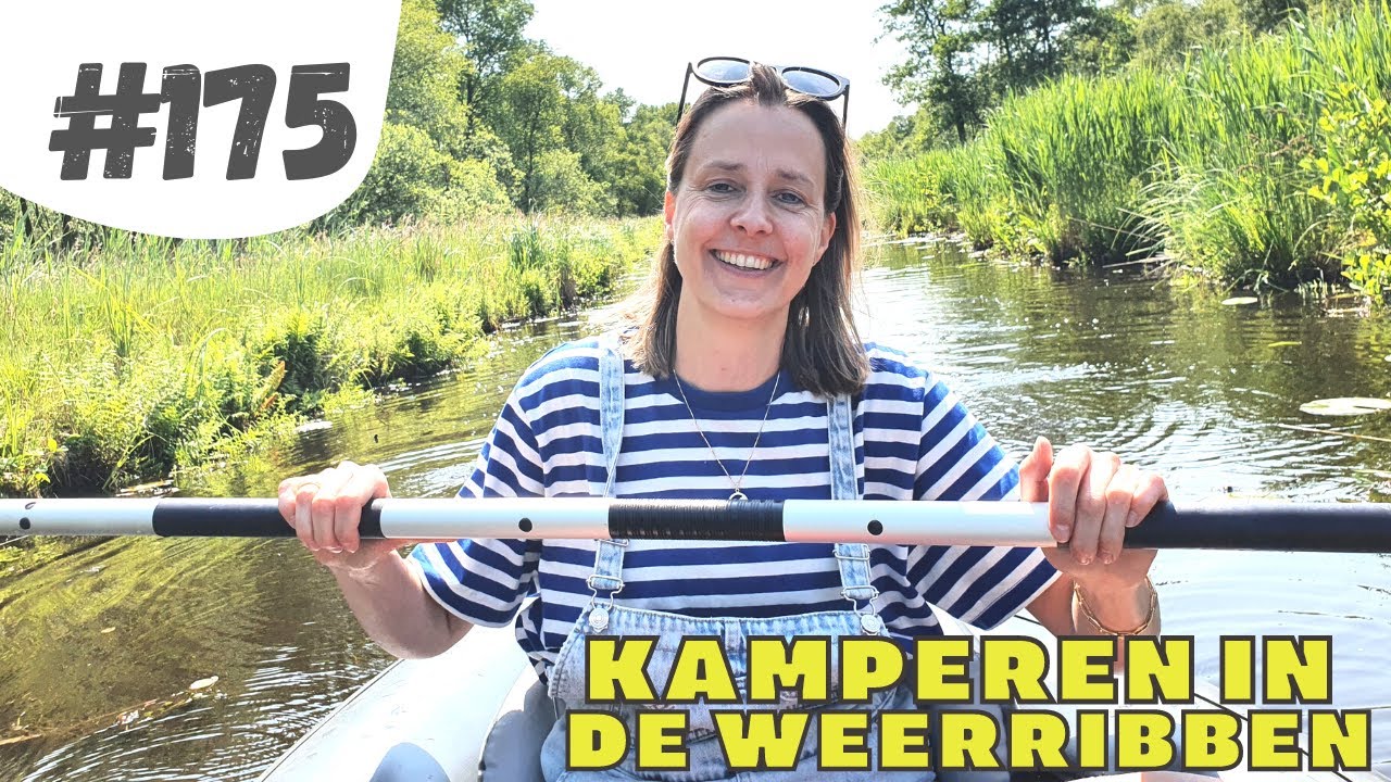 #175 Deze kanoroute start vanaf de camping I Camping de Kluft in Ossenzijl