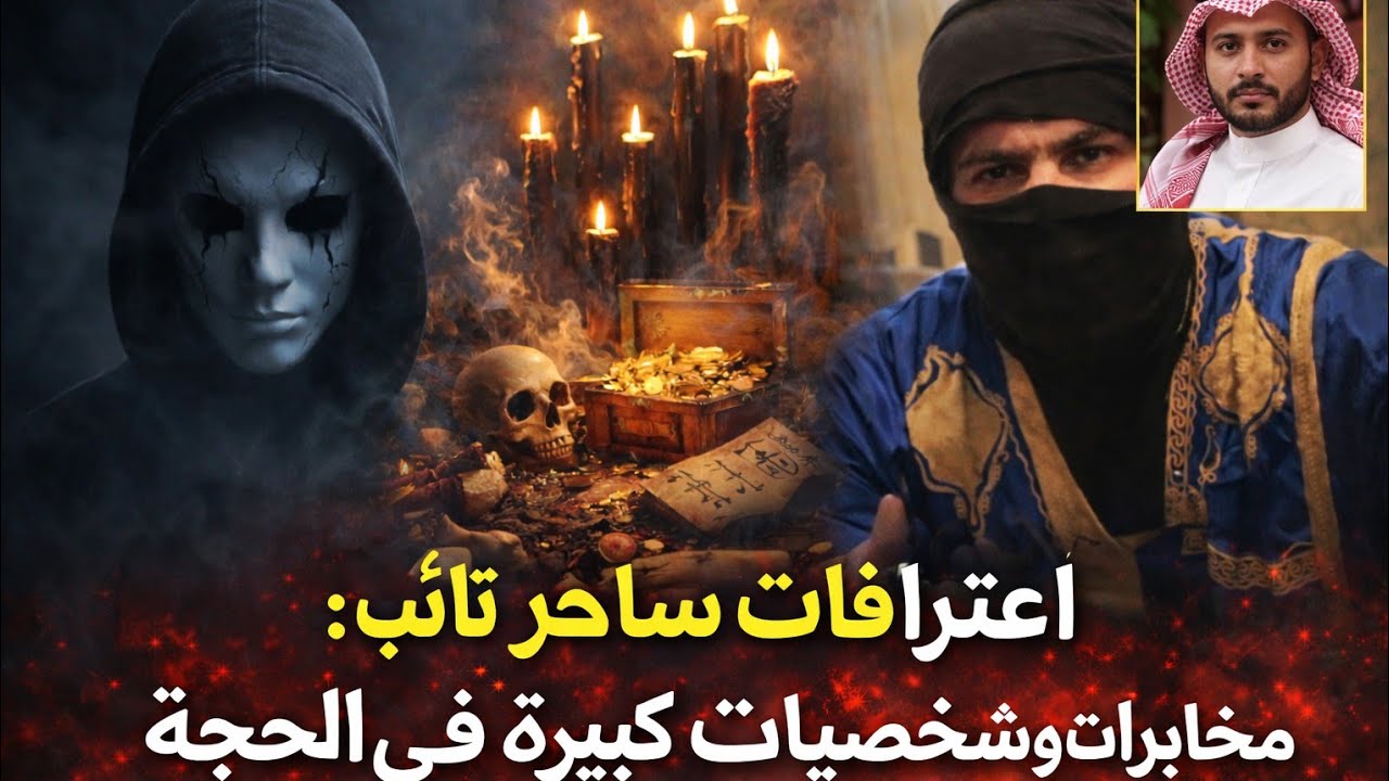  اعترافات خطيرة لساحر تائب | قضية فيها ناس كبار ومخابرات 😱