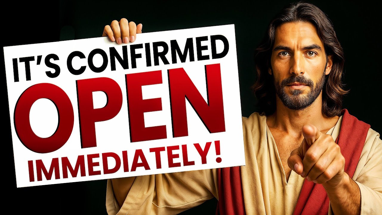 🔴GOD SAYS: IT'S CONFIRMED OPEN THIS RIGHT NOW... | God Message For You Today | Gods Message Now