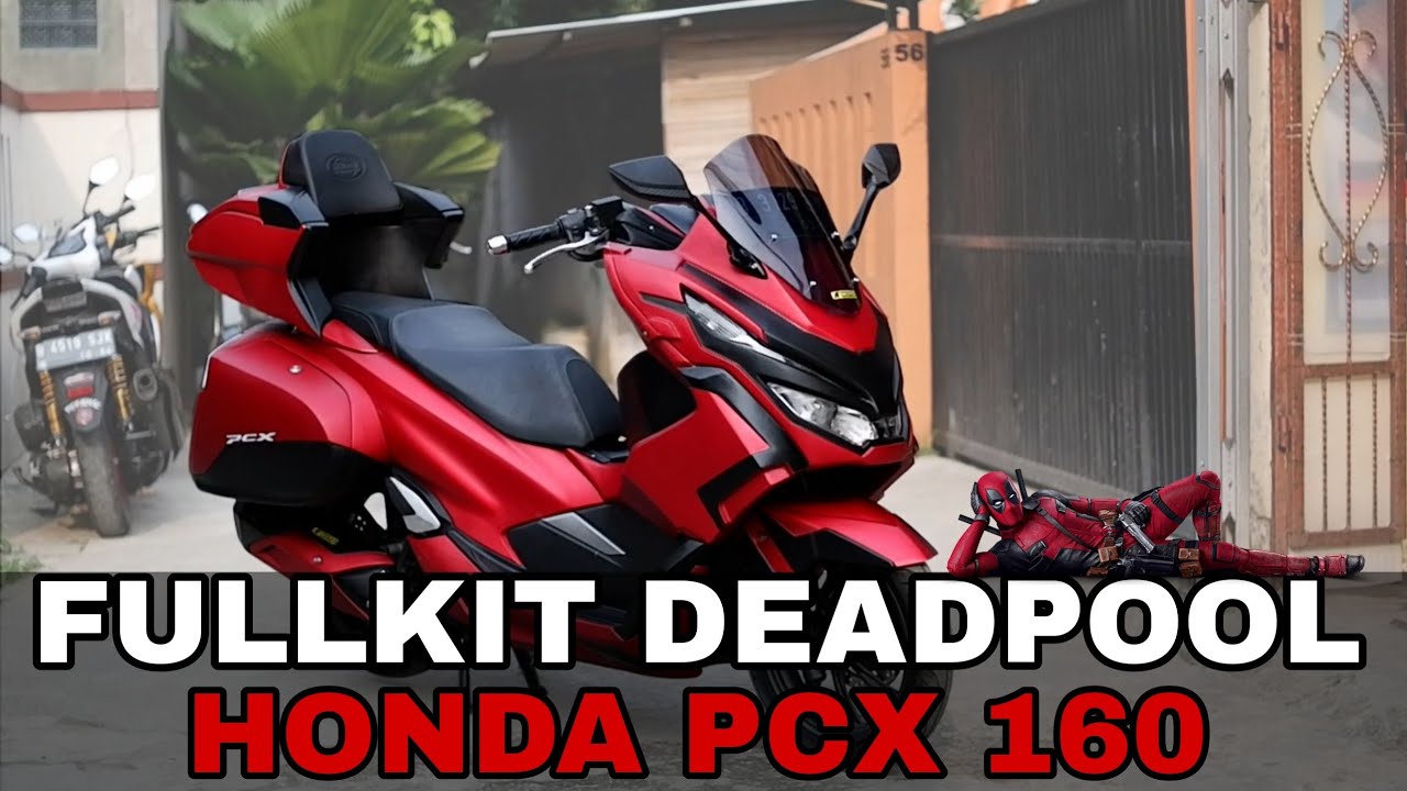 FULLKIT DEADPOOL HONDA PCX 150