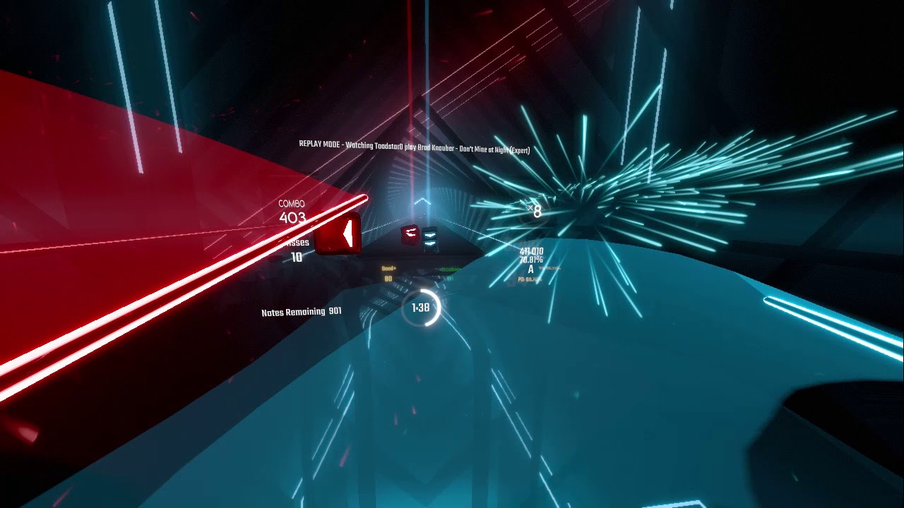 Don't Mine At Night | Beat Saber | Replay Mod test
