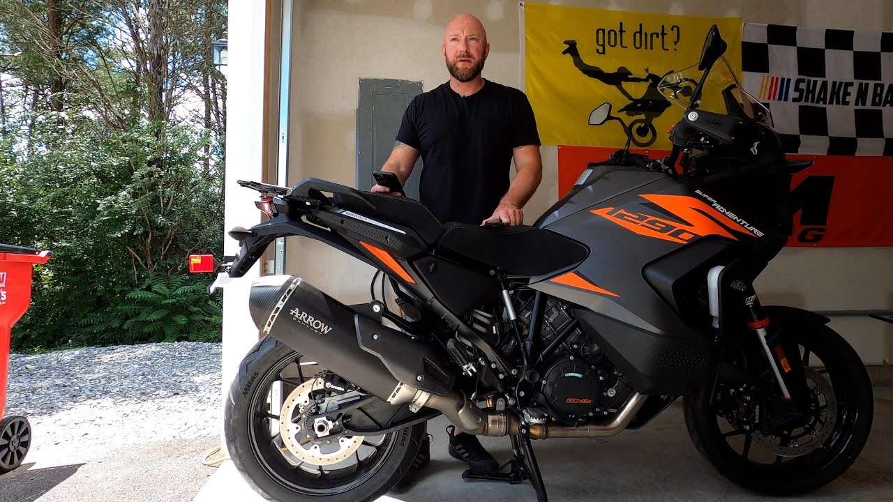 2022 KTM 1290 SAS - Arrow Sonora Exhaust Install and Ride Review