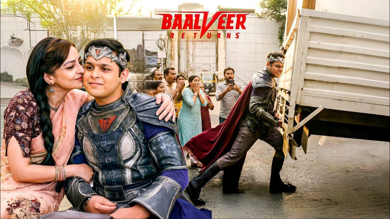 Baalveer ने उठा दिया पूरा ट्रक - बचाई मां की जान  ! ||  Baalveer Returns ||