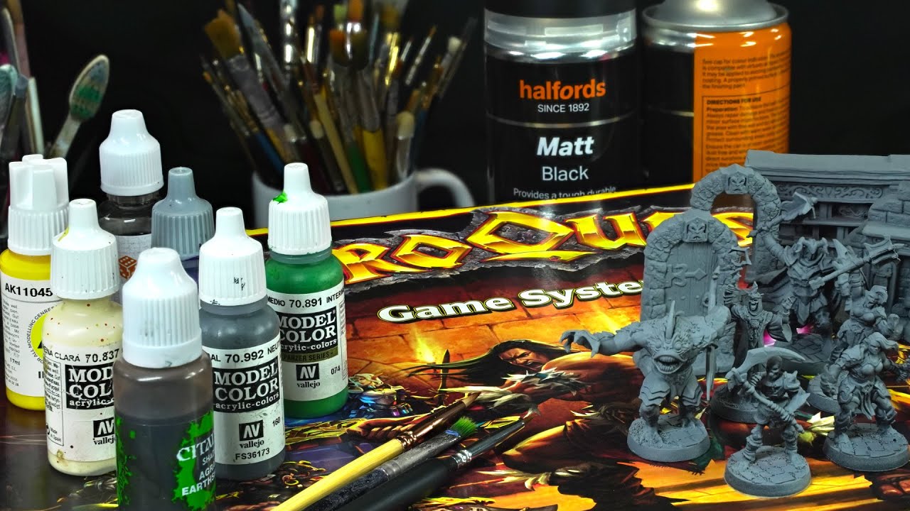 Speed ​​Painting HeroQuest: вводные советы и руководство по покраске