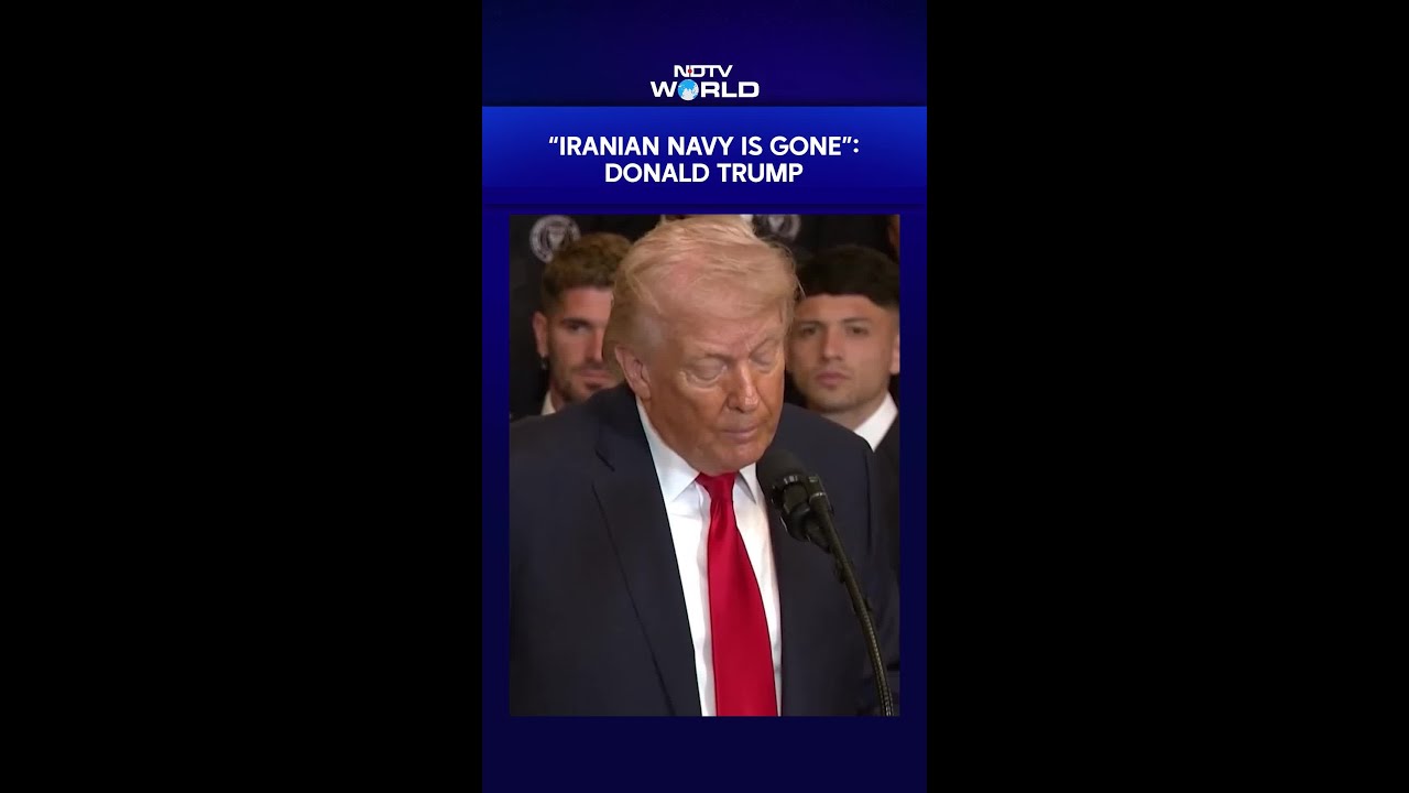 &lsquo;Iranian Navy Is Gone&hellip;&rsquo;: Claims American President Donald Trump