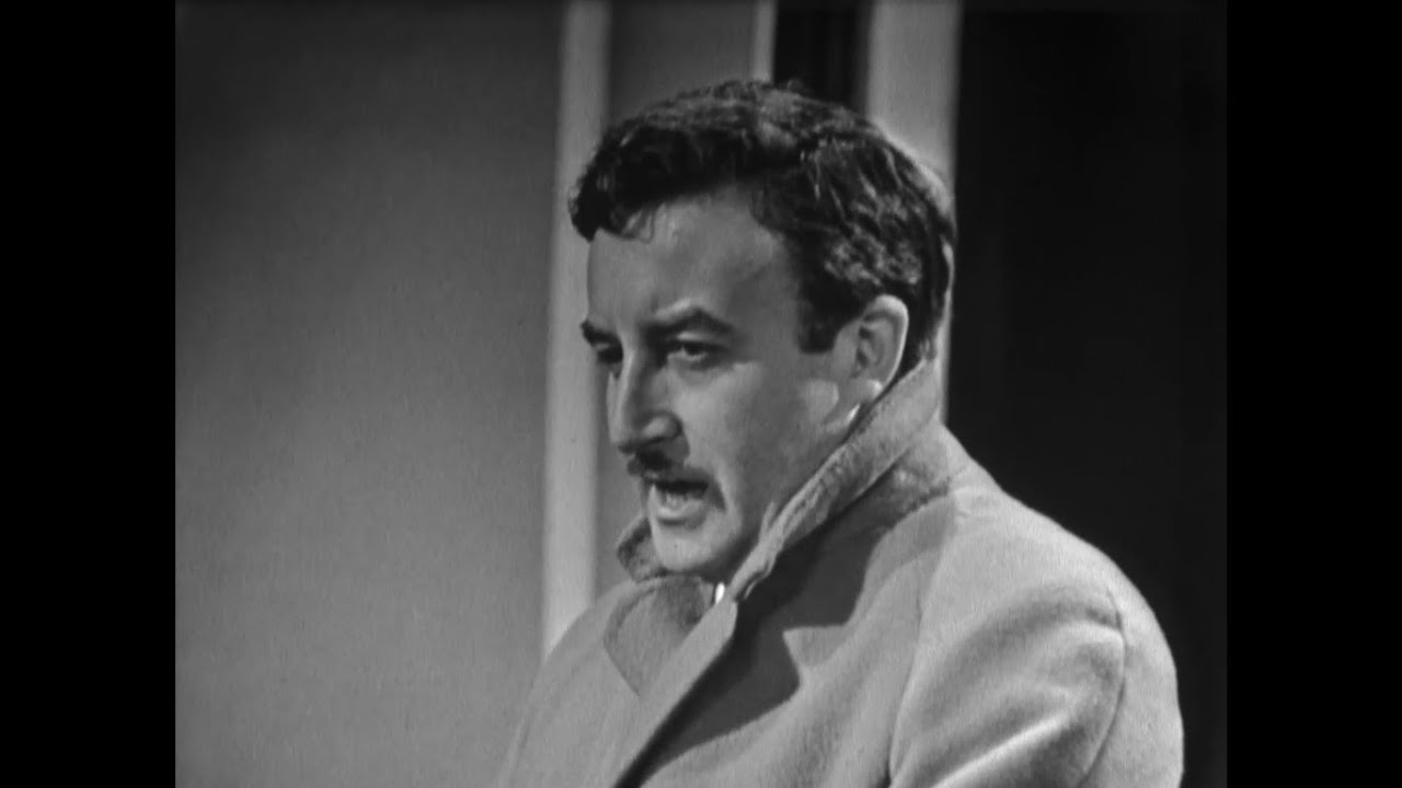 Peter Sellers & Anthony Newley comedy sketch, 1960