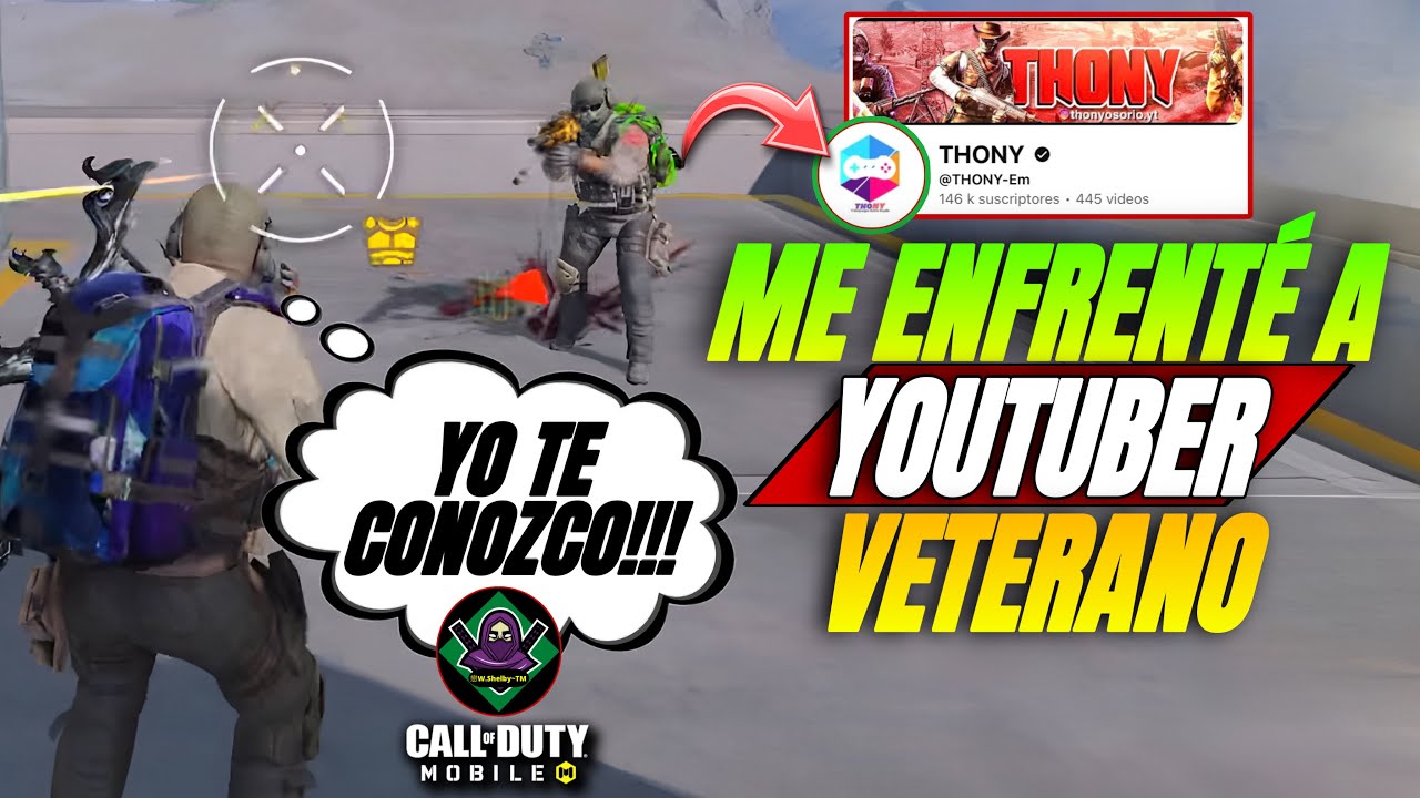 ME ENFRENTÉ A @THONY  EN UNA SALA PRIVADA | COD MOBILE | WShelby vs Thony codm br