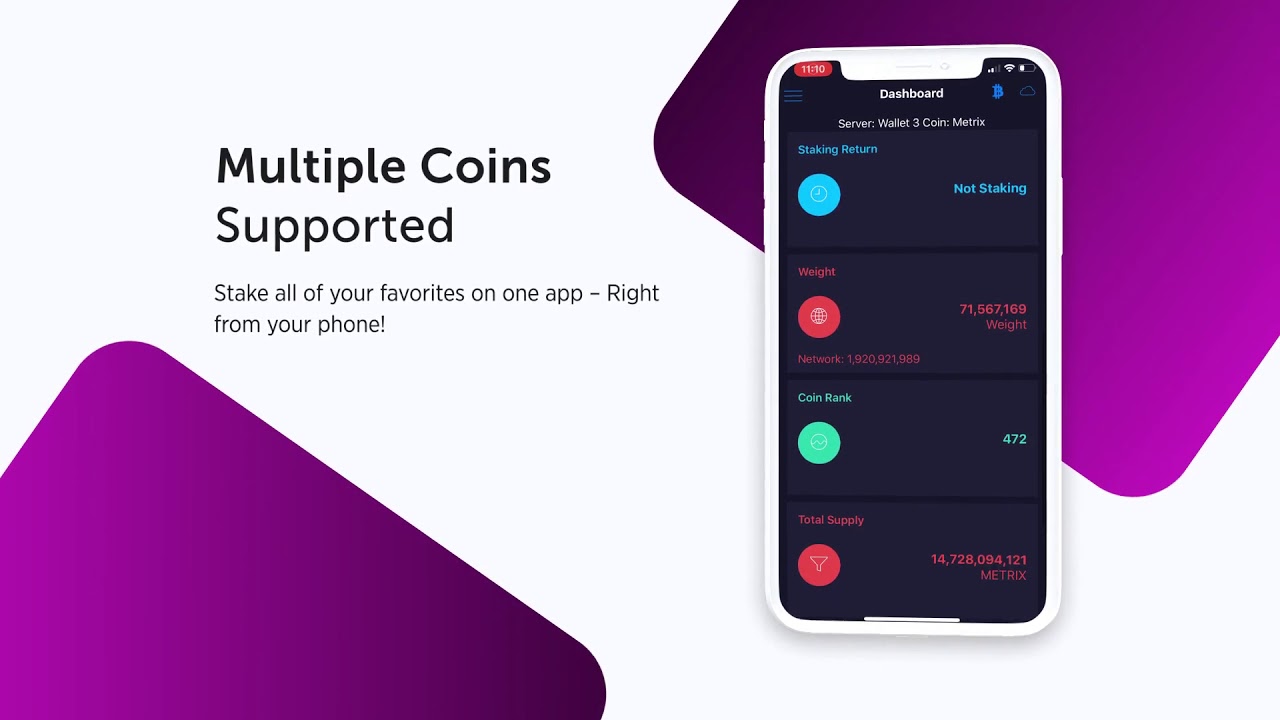 MyStakingWallet: The future of Masternodes is MOBILE!