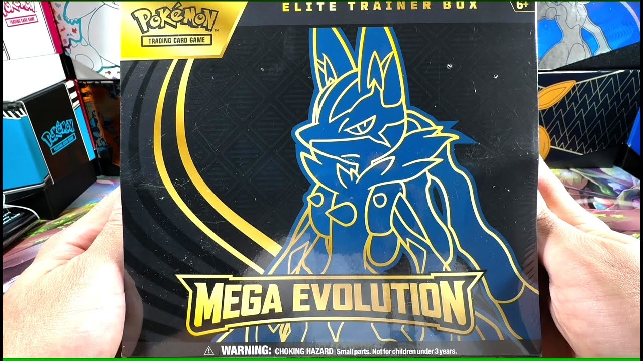 SIR PULLED!!! Mega Evolution Lucario Elite Trainer Box Opening!
