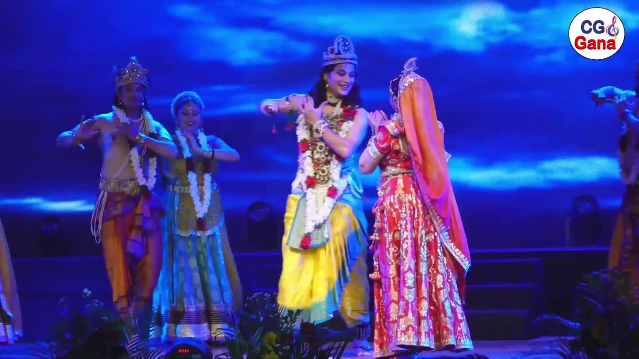 Hema Malini Live Performance ||  RADHA-KRISHNA || Raigarh ||