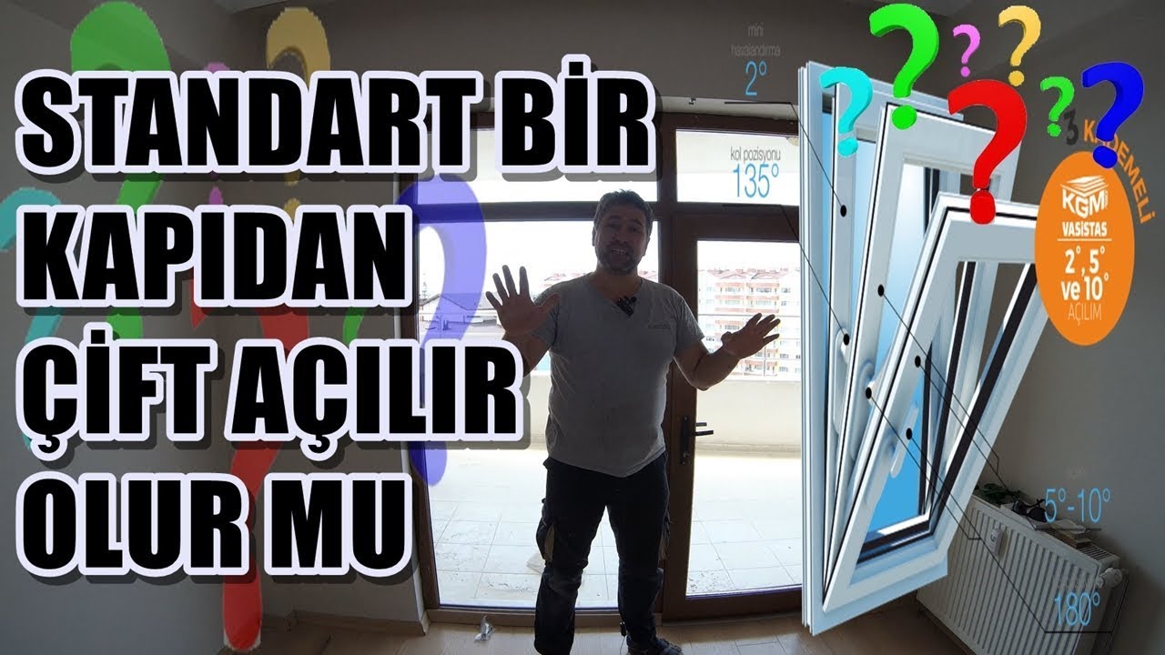 HİÇ PVC KAPIYI ÇİFT AÇILIM YAPMAYI DÜŞÜNDÜNÜZ MÜ ?