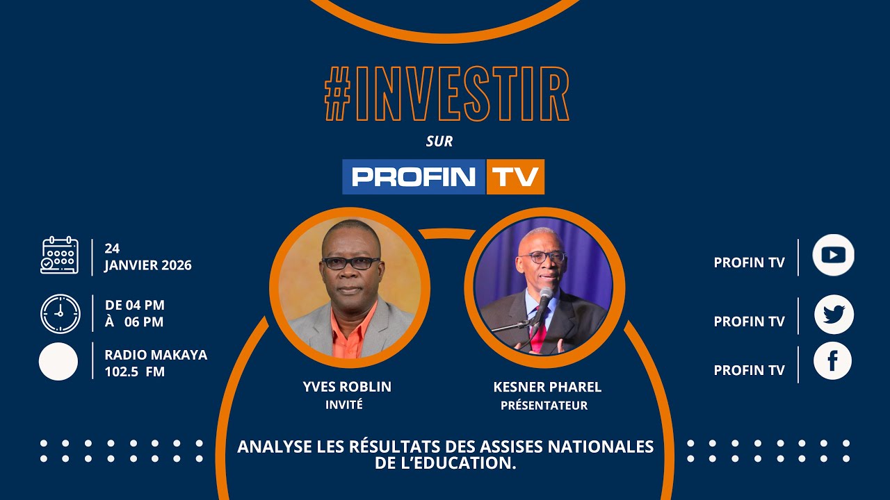 Analyse les résultats des Assises Nationales de l’Education avec le DG du MENFP M. Yves Roblin