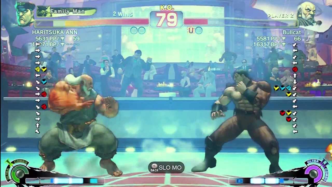 Bullcat (Gouken) vs HARITSUKA AN (Bison) - AE 2012 Match *1080p HD*