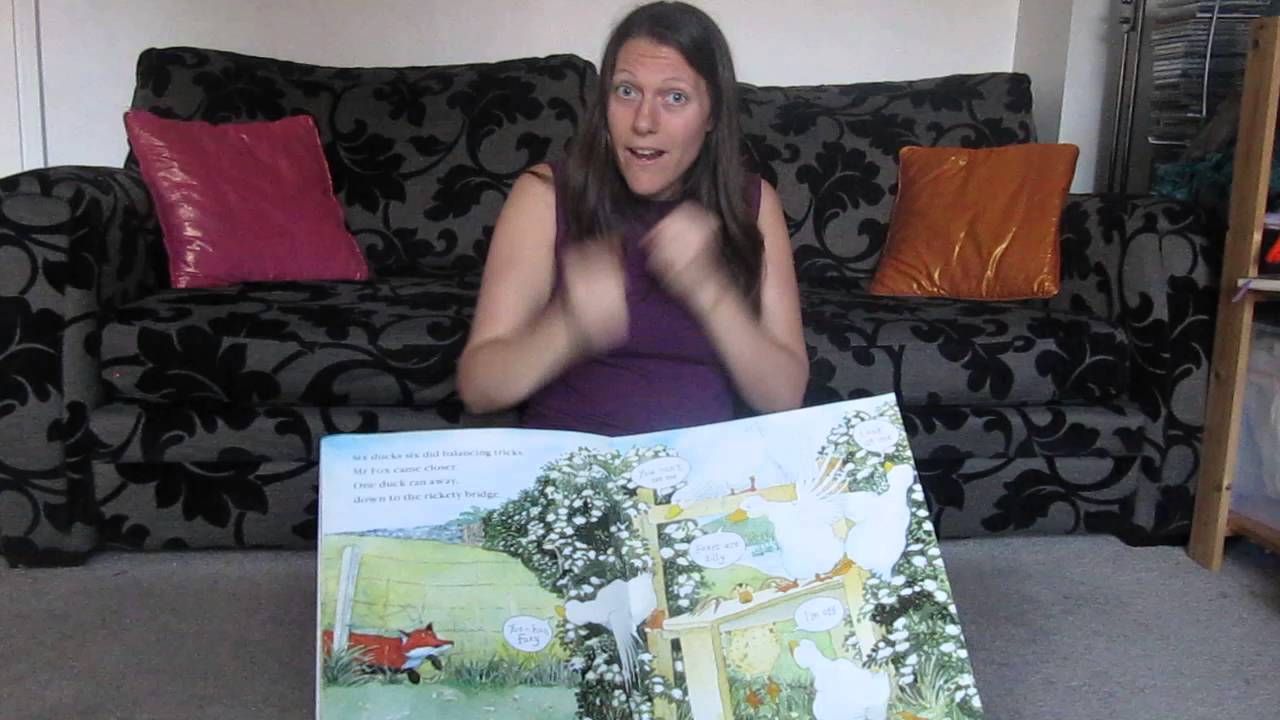 Nine Ducks Nine - British Sign Language (BSL) and read aloud (Sarah Hayes)