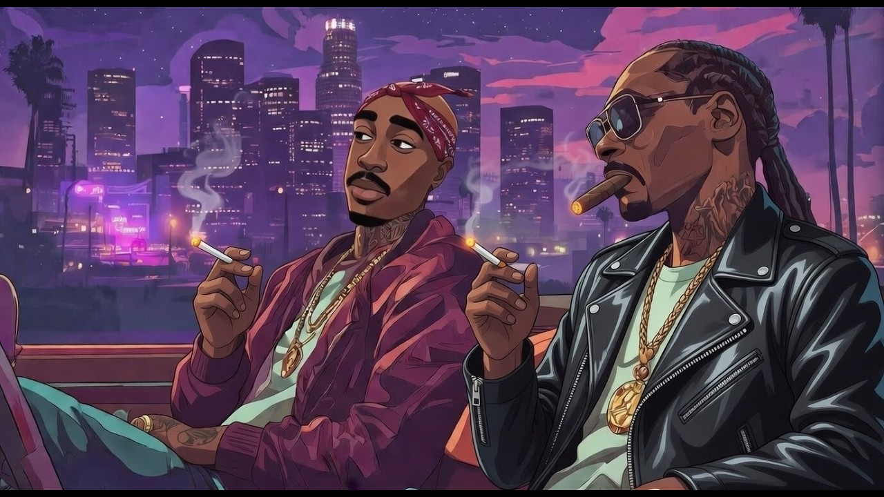 420 Night Smoke  Reflections — Chill Rap Mix | 420 Vibes | Snoop‑Inspired West Coast Drive