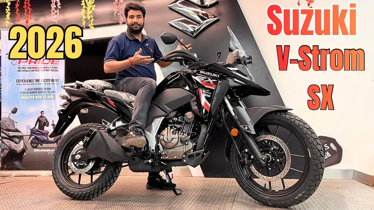 Suzuki V-Strom SX Adventure Tourer Bike 2026 New Model Detail Review New On Road Price All Features 