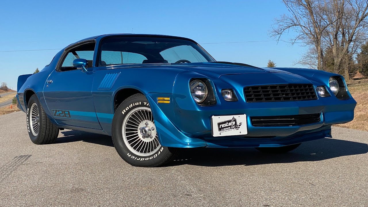 1979 Chevrolet Camaro Z28, 350ci \ 5.7L - 4 Speed, T-Tops Stock #1404