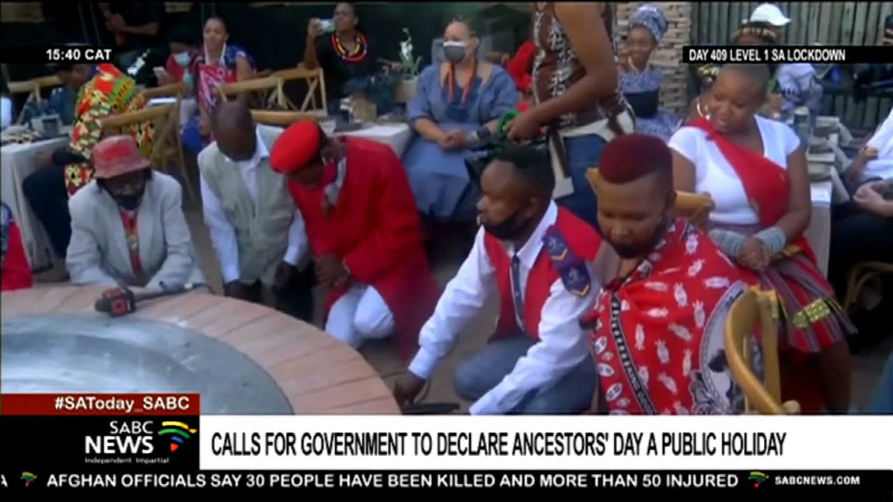 Contralesa wants government to recognise and declare Ancestors' Day a public holiday