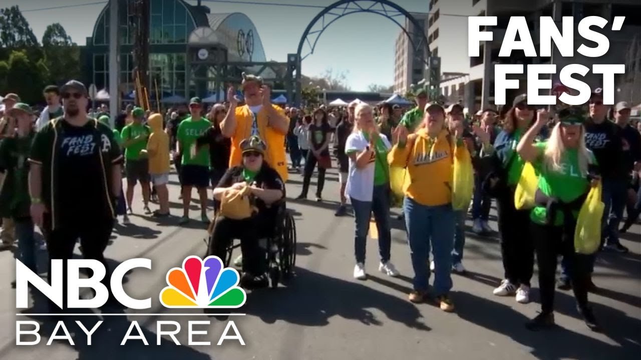 A's fans gather for fans' fest in Oakland