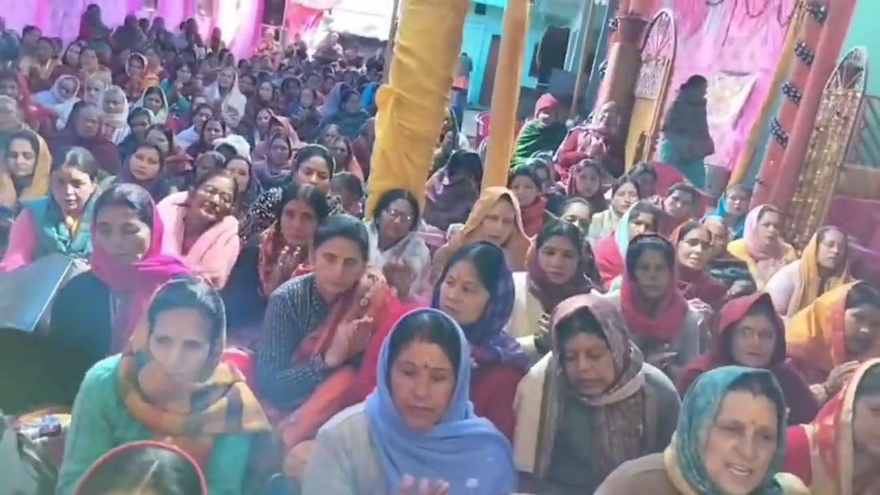 नागराजा मंदिर में शिव महापुराण ज्ञान यज्ञ में उमड़ा श्रद्धालुओं का सैलाब