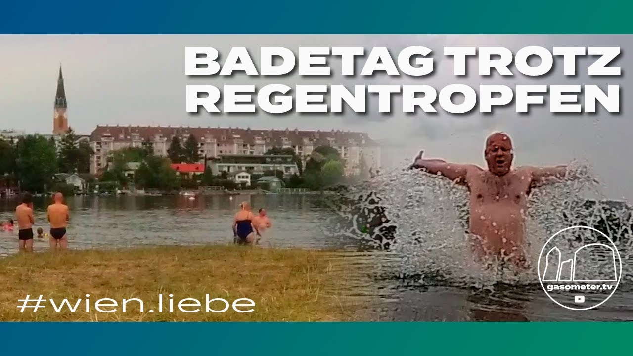 Badetag trotz Regentropfen | Lagerwiese Romaplatz | #wienliebe