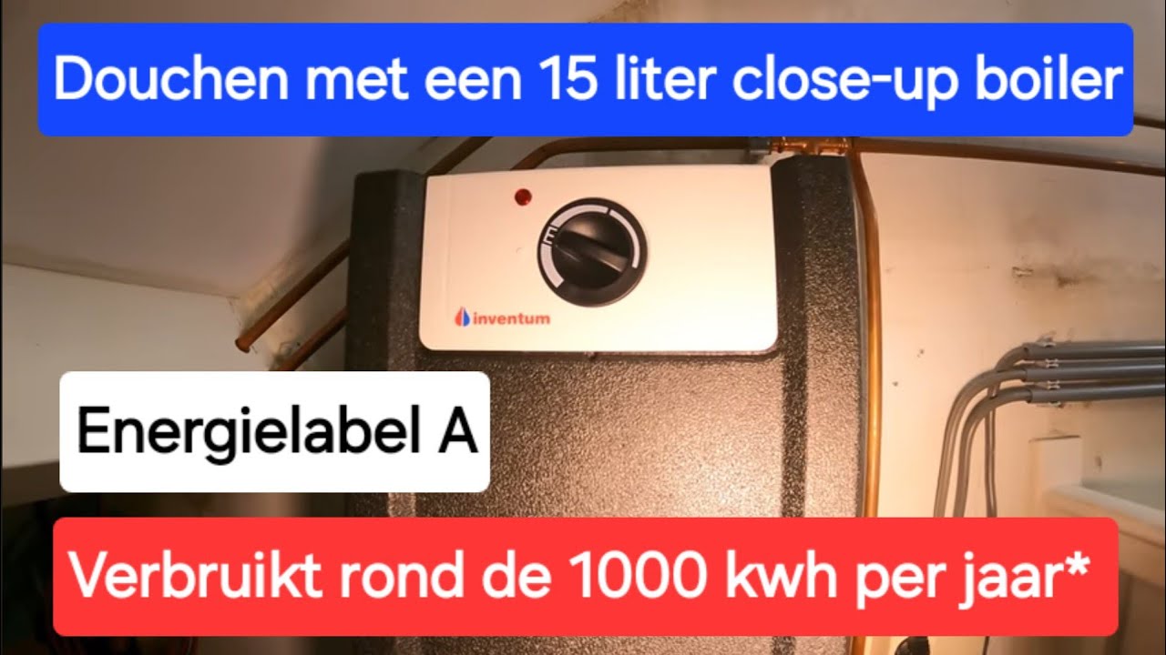 Wij douchen nu al 2 jaar met een Inventum (pv) boiler van 15 liter..👌🏻
