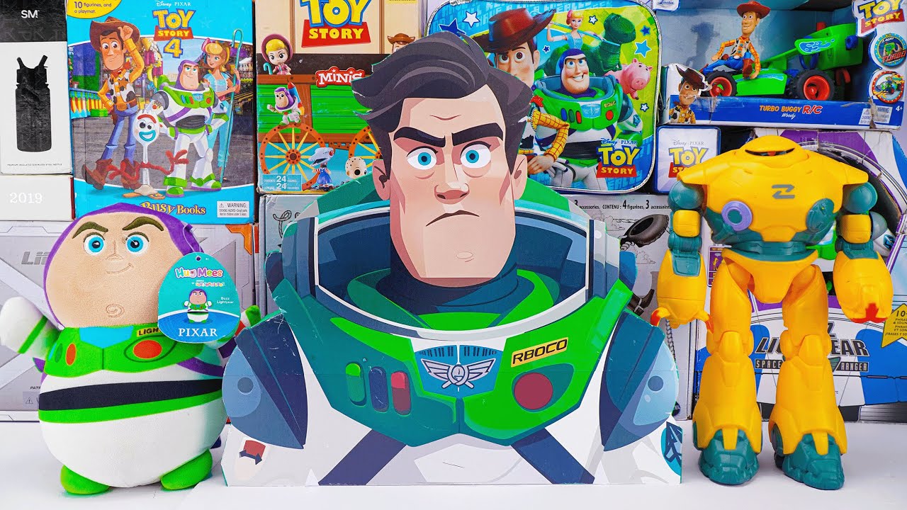 Unboxing Disney Pixar Toy Story toy collection ASMR | Disney Pixar Toy Story Buzz Lightyear, Woody