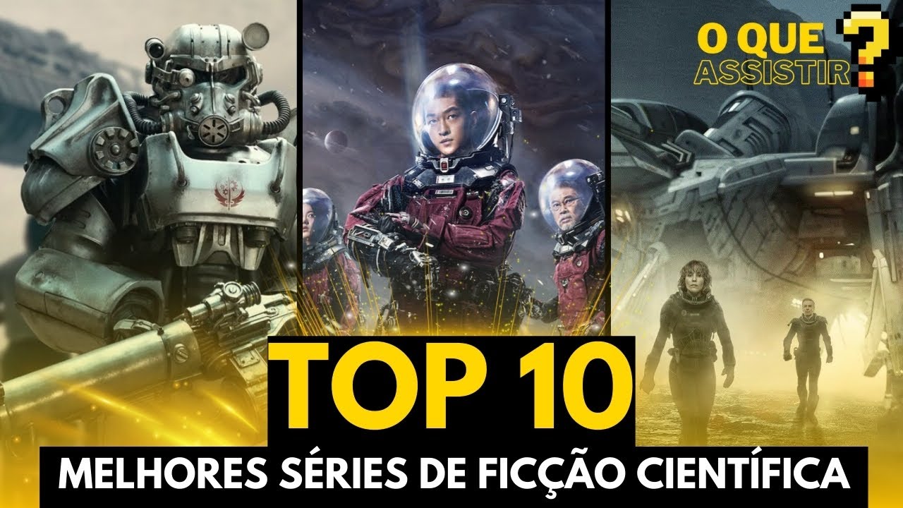 As 10 Melhores Séries de Ficção Científica da Netflix e Prime Vídeo em 2024!!