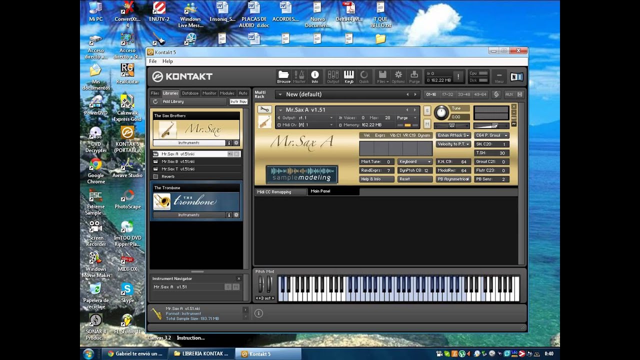 KONTAK MR SAX COMO HACER KE SUENE