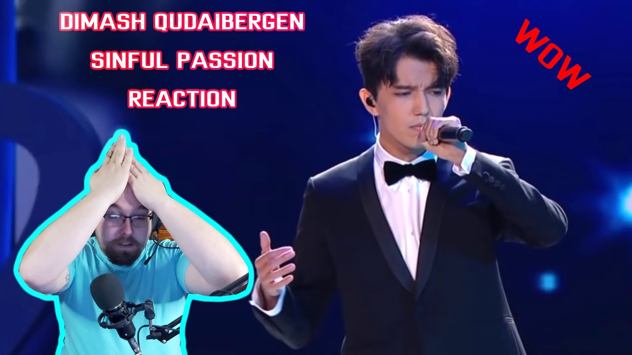 Dimash Qudaibergen - Sinful Passion - He cant always be this AMAZING?!? REACTION