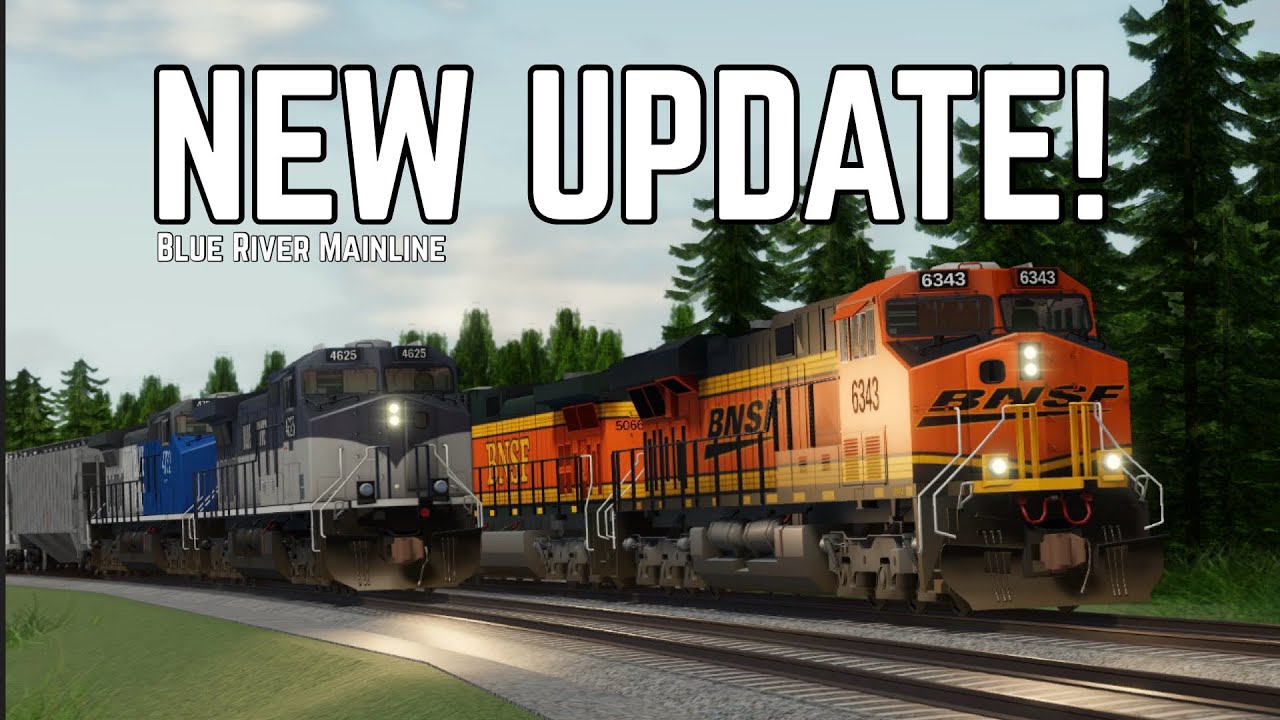 НОВОЕ ОБНОВЛЕНИЕ! Roblox Blue River Mainline (BNSF Gamepass и расширение карты!)