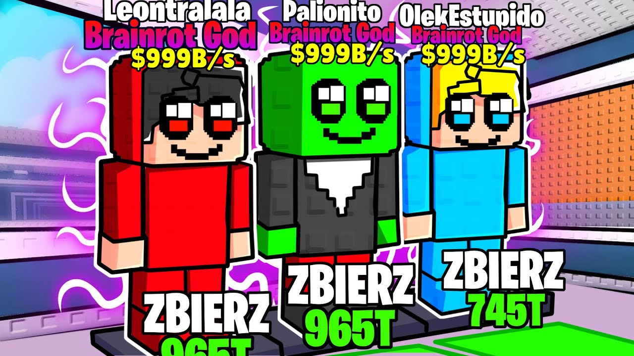 DOSTALIŚMY WŁASNE BRAINROTY w UKRADNIJ BRAINROT w Roblox!