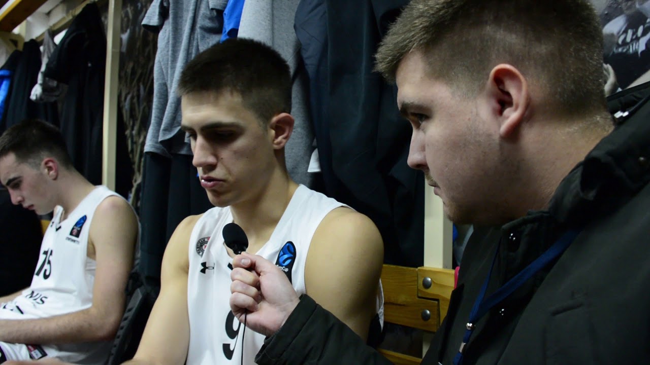 Vanja Marinković: Odbrana? Ne igramo je. | Partizan-Alba 80:96