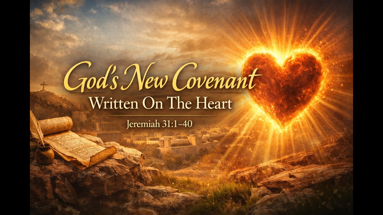 God's New Covenant Written On The Heart (Jeremiah 31:1-40)