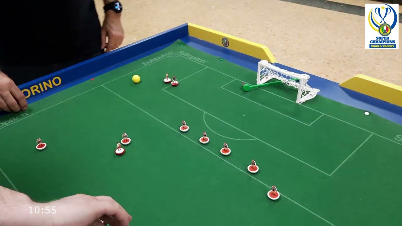 SUPERCHAMPIONS WORLD TROPHY 2025 - FINALISSIMA Atl.Bilbao Stella Rossa 29/5 OLD Subbuteo club Torino