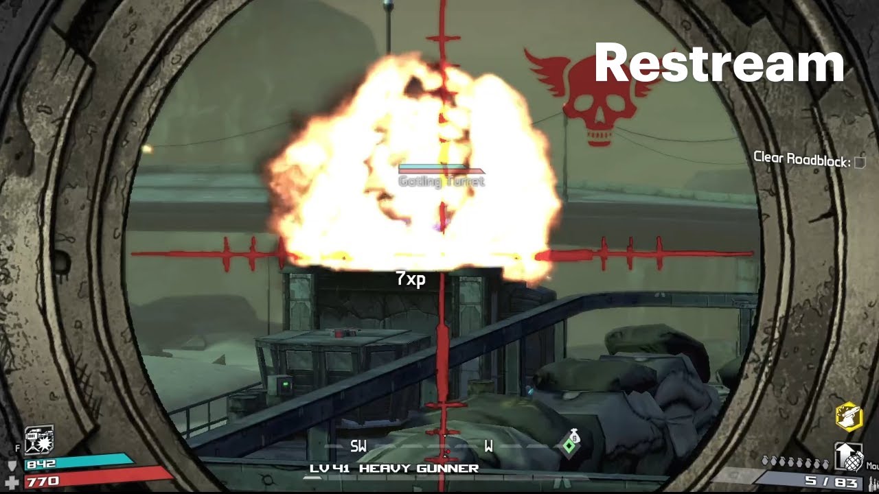 Borderlands 1-Roland 1Life Day 1/New Character/New Run/Day 5/Building On PB