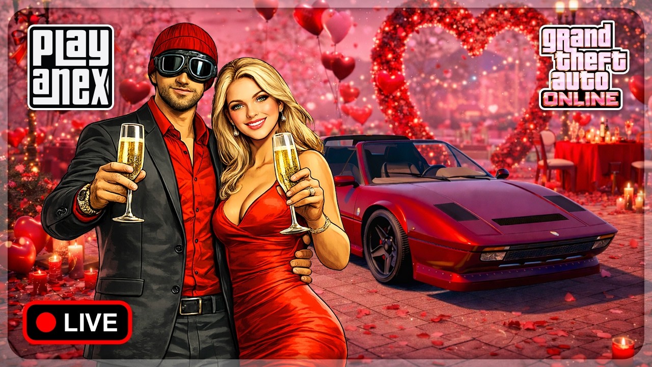 🔴 GTA Online Live Stream // Grinding, Fighting, Racing - Valentines Week // PS5-Pro