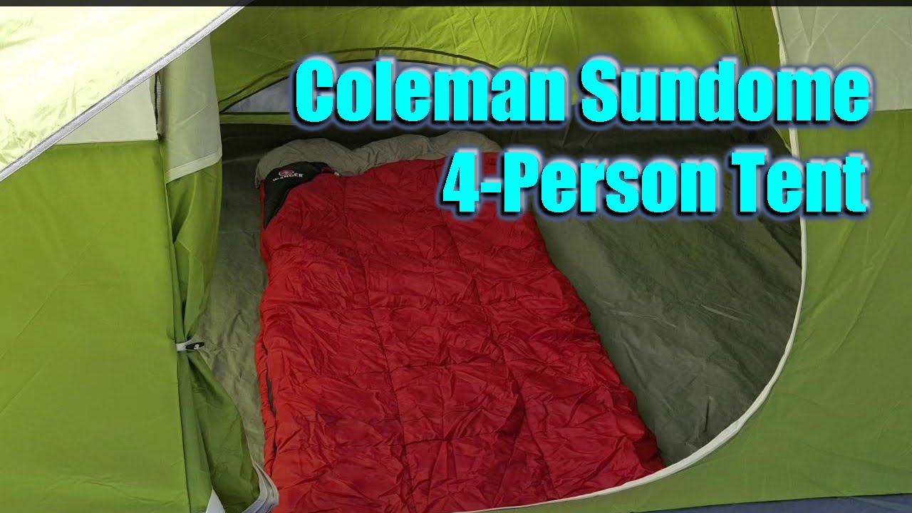 Установка и обзор: четырехместная палатка Coleman Sundome