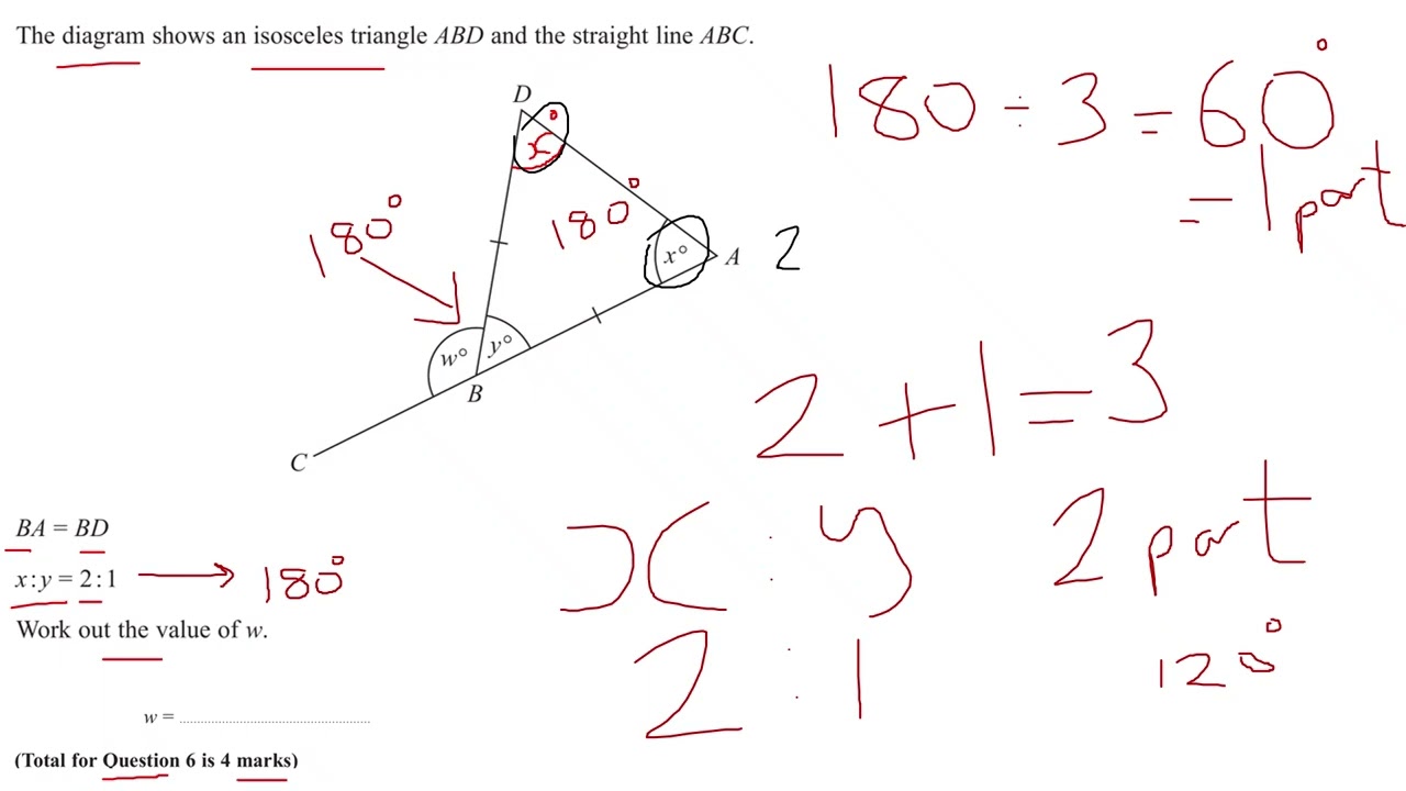 Working with Ratio with Triangles and Straight Lines