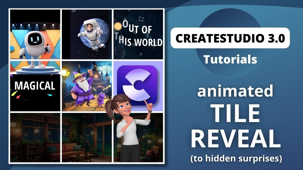 CreateStudio: Animated Tile Squares (Tutorial)