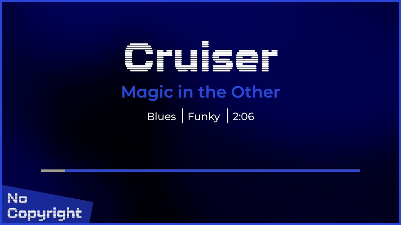 Cruiser | Blues Instrumental | Background Music No Copyright