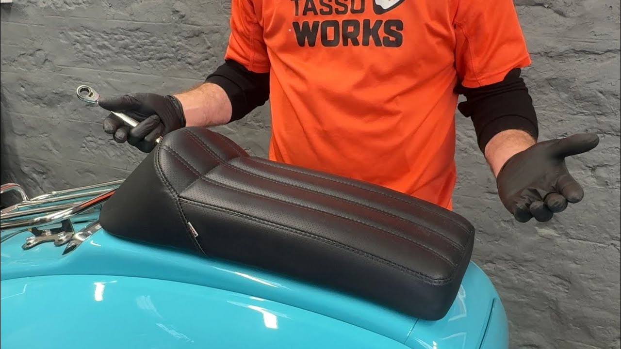 Tasso Works - Fitting a Single Race Seat TS150 to a Royal Alloy GP350