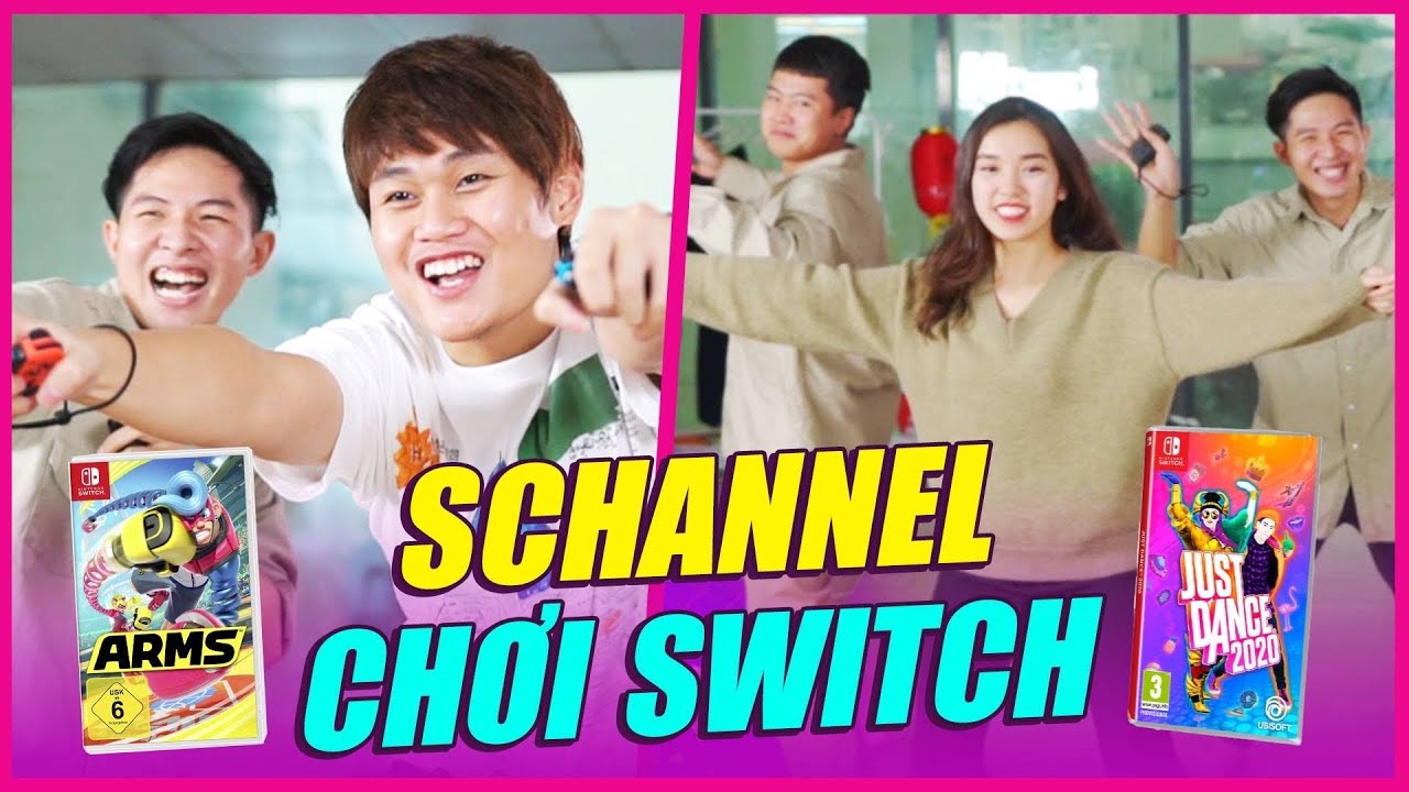 CÙNG TEAM SCHANNEL CHƠI GAME TẬP THỂ DỤC, ĐẤM BOXING TRÊN NINTENDO SWITCH CÁI KẾT:)))